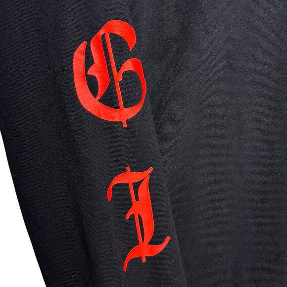 NWOT EGGIE HOODIE MINI DRESS BLACK NEO PUNK FIERCE GRUNGE SICK STREETWEAR SMALL - Picture 3 of 8